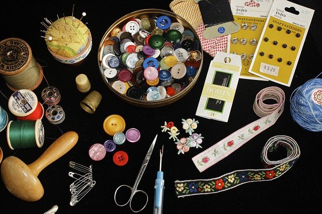How do you take care of sewing tools and equipment?